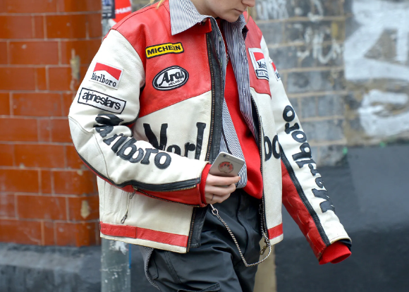Red 2025 marlboro jacket