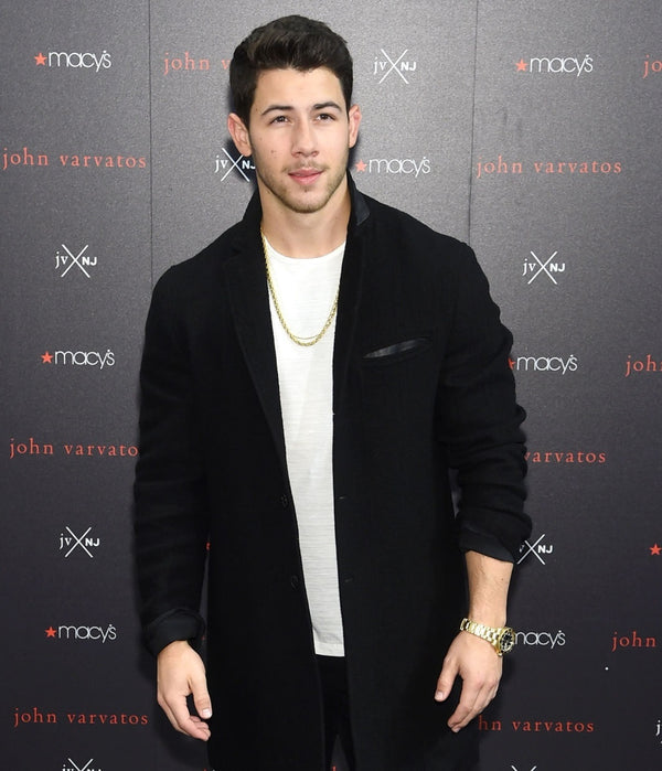 Nick Jonas Wool Coat