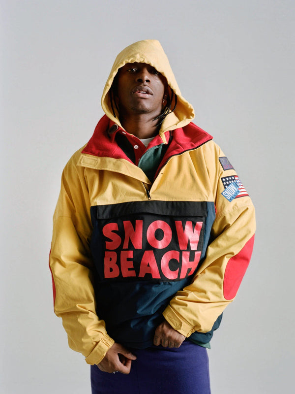 Mens JacketPolo Snow Beach Cotton Jacket