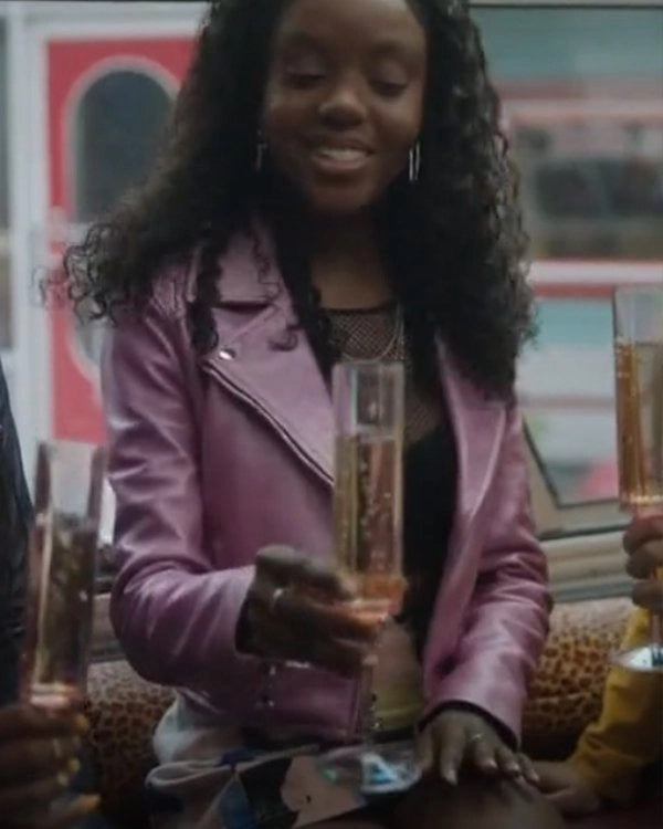 Riverdale Ashleigh Murray Pink Jacket