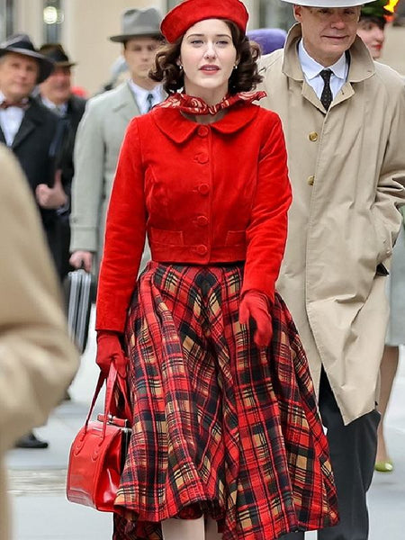 Miriam Maisel Red Jacket – The Marvelous Mrs Maisel Rachel