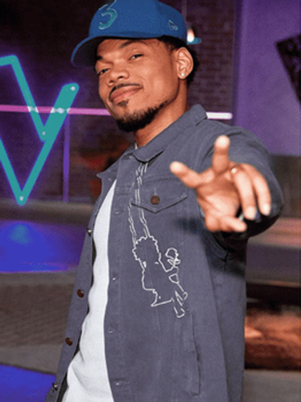 The Voice Chance The Rapper Blue Jacket