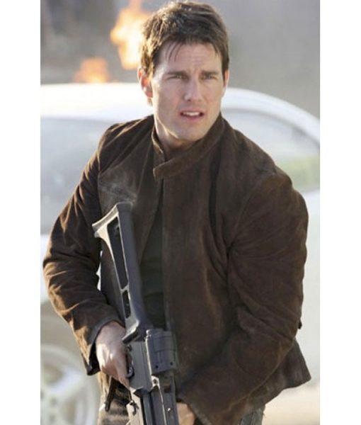 Tom Cruise Mission Impossible 3 Suede Leather Jacket