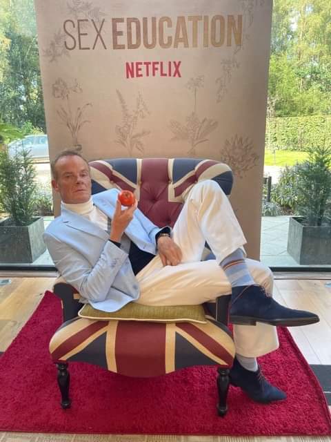 Alistair Petrie Sex Education Blue Coat