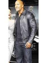 Dwayne Johnson Faster Leather Jacket