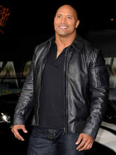 Dwayne Johnson Faster Leather Jacket