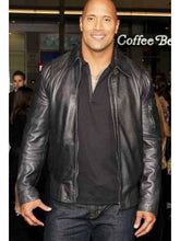 Dwayne Johnson Faster Leather Jacket