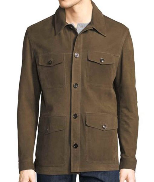 Elon Musk Olive Green Jacket