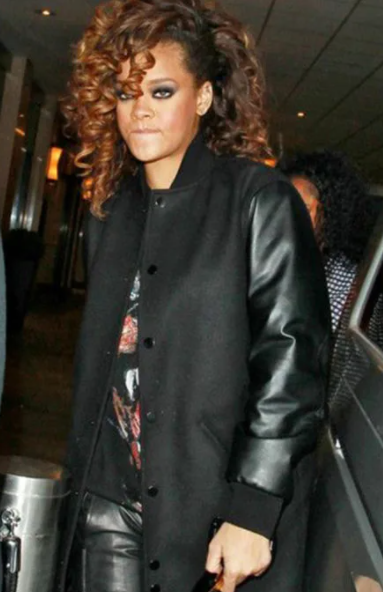 Rihanna Varsity Jacket