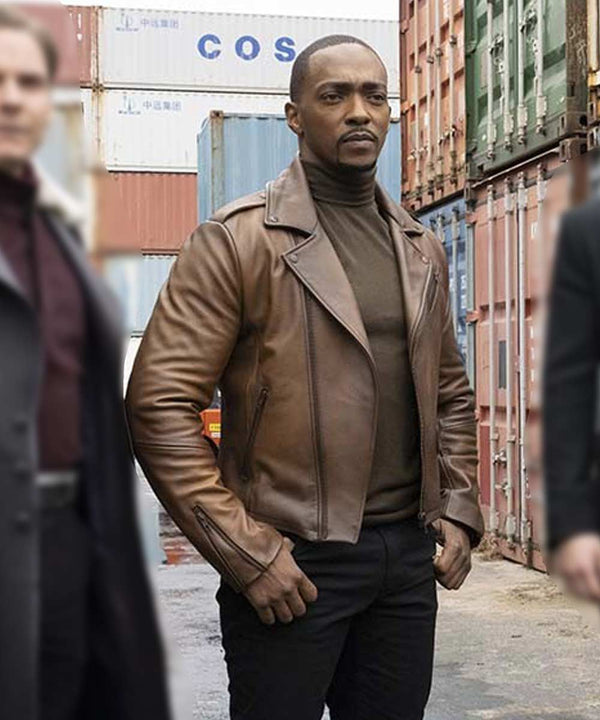 The Falcon and the Winter Soldier Sam Wilson Leather Jacket