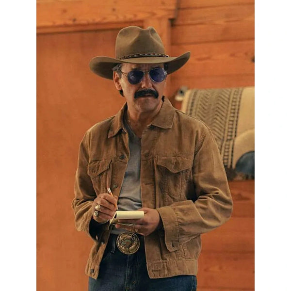 Max Casella Tulsa King Brown Jacket