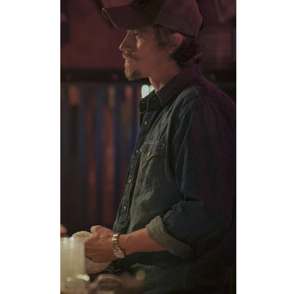 Garrett Hedlund Tulsa King Denim Jacket