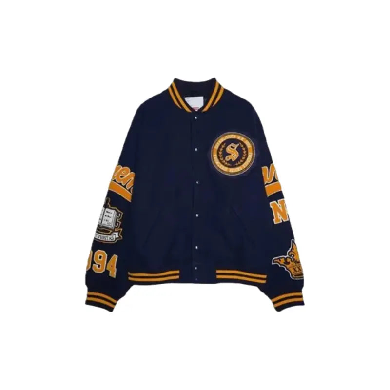 ジャケット・アウター Supreme 24fw Veritas Varsity Jacket navy Veritas Varsity Jacket | Supreme 24fw