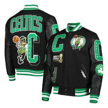 NBA Boston Celtics Mash Up Champions Varsity Jacket