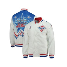 NBA All Star White Warm Up Jacket