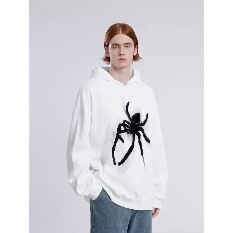 Aelfric Eden Spider Towel Embroidery Hoodie – Vintage Jacket