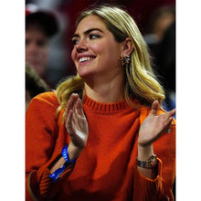 Kate Upton Orange Sweater
