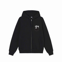 8 Ball Stussy Black Zipper Hoodie – Vintage Jacket
