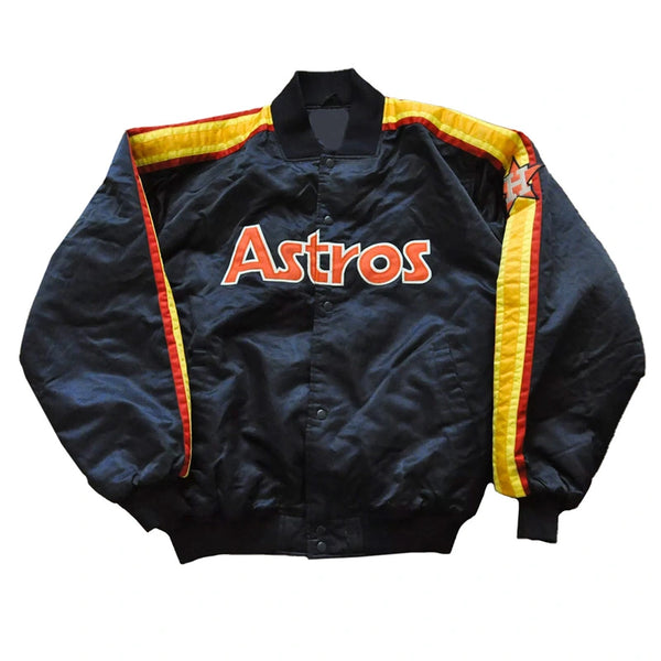 90’s Houston Astros Cooperstown Retro Navy Blue Jacket