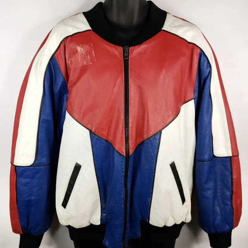 90sUSAAmericanLeatherBomberJac