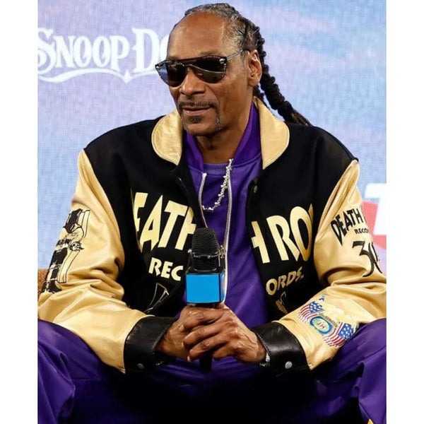 AFL Grand Final Snoop Dogg Death Row Black Jacket