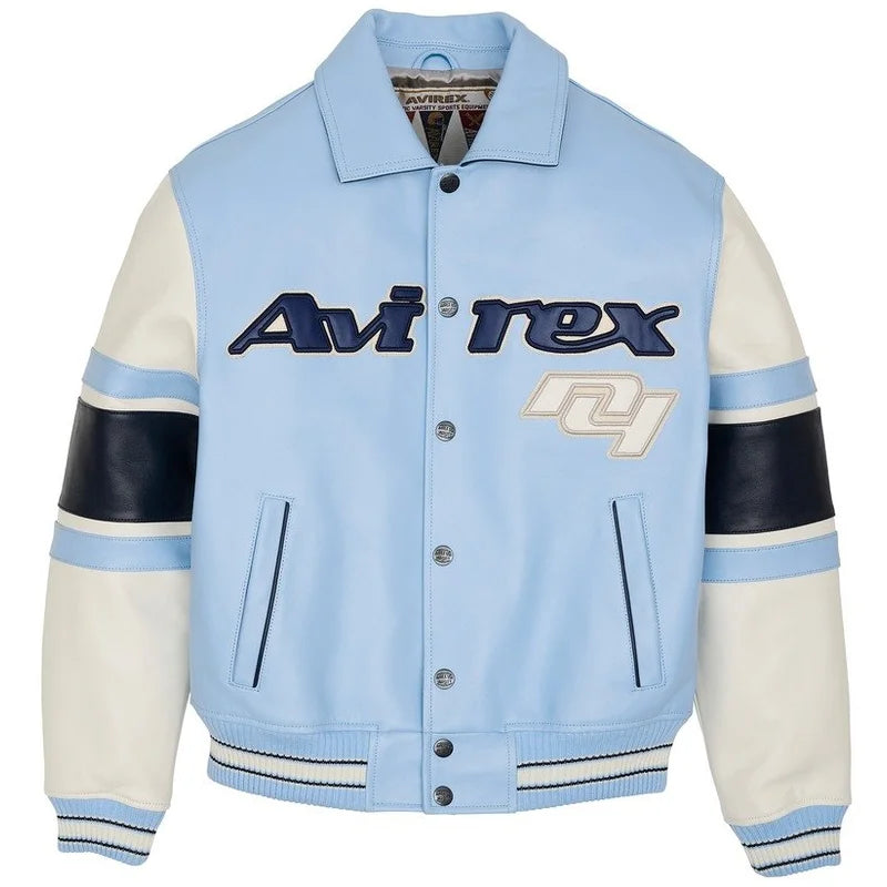 Avirex The Legend In Carolina Leather Jacket – Vintage Jacket