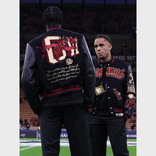 Ac Milan X Off-White Wool Varsity Jacket