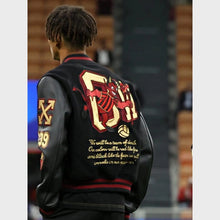 Ac Milan X Off-White Wool Varsity Jacket