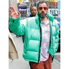 North Face Adam Sandler Green Puffer Jacket