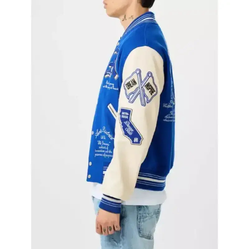 Amiri Dream Team Appliquéd Jacket – Vintage Jacket
