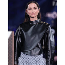 Australian Open Ana De Armas 2024 Leather Top