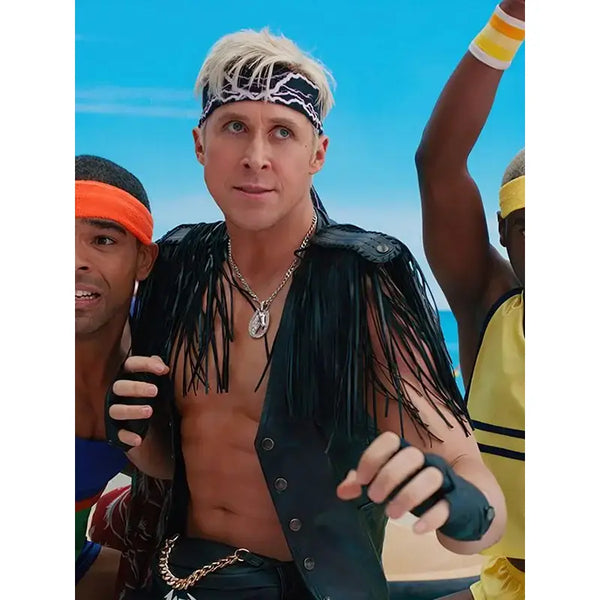 Barbie 2023 Ryan Gosling Ken Vest
