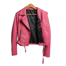 Barbie Doll Pink Leather Jacket