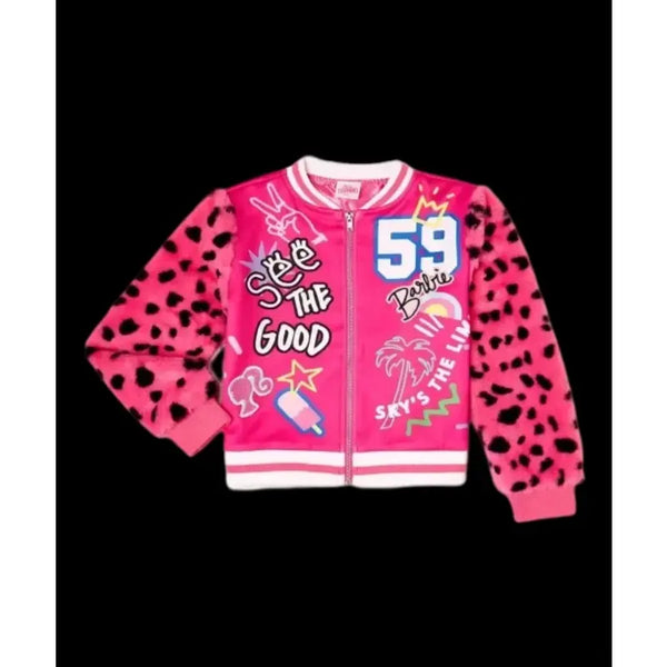 Barbie 2023 59 See the Good Varsity Jacket