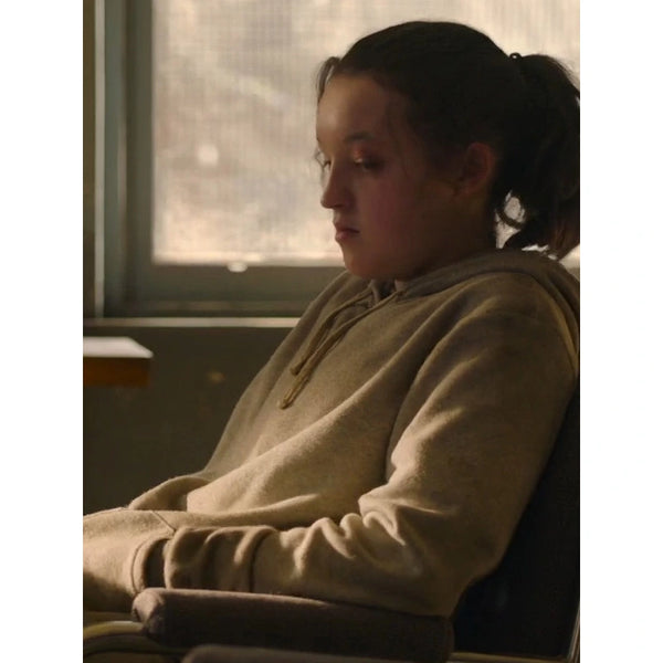 Bella Ramsey The Last Of Us Gray Hoodie