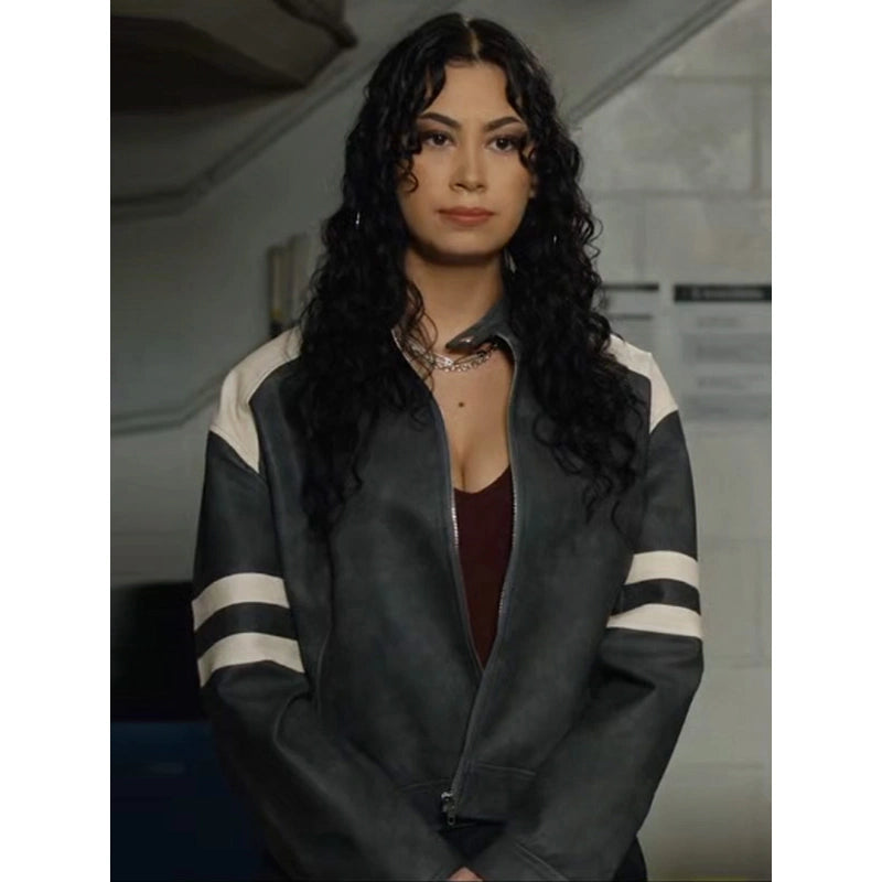 Blair Lamora Ziigwan Shoresy Tv Series S03 Black Leather Jacket Blair Lamora Ziigwan Shoresy Tv Series S03 Black Leather Jacket
