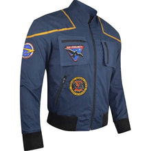 vStar Trek Enterprise Jonathan Archer Blue Flight Jacket