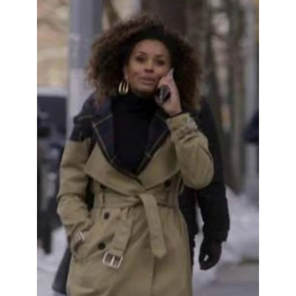 Power Book Ii Ghost S02 Caridad Milgram Brown Coat
