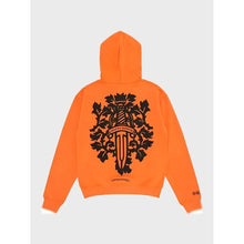 Orange Chrome Hearts Pullover Hoodie