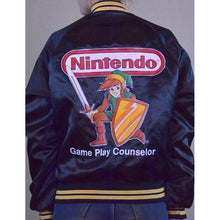 Nintendo Game Play Counselor  Electric Black Jacket