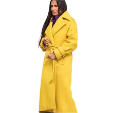The Substance 2024 Demi Moore Yellow Coat