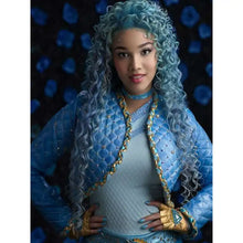 Descendants The Rise Of Red 2024 Malia Baker  Blue Leather Jacket