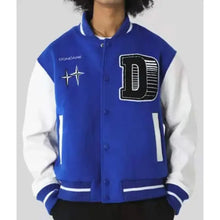 Doncare-The-Gambler-Blue-and-White-Varsity-Jacket-S