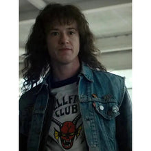 Eddie Munson Stranger Things S04 Denim Vest