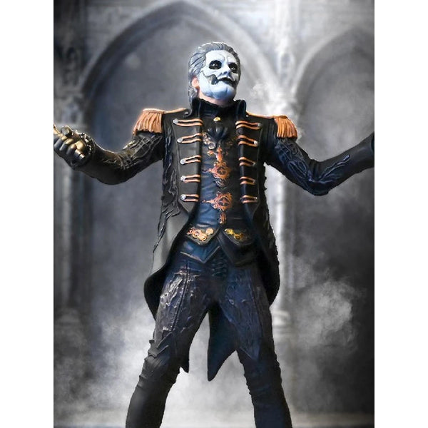 Tobias Forge Emeritus IV Military Ghost Papa Black Coat