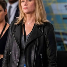 Fbi Joelle Carter Black Leather Jacket