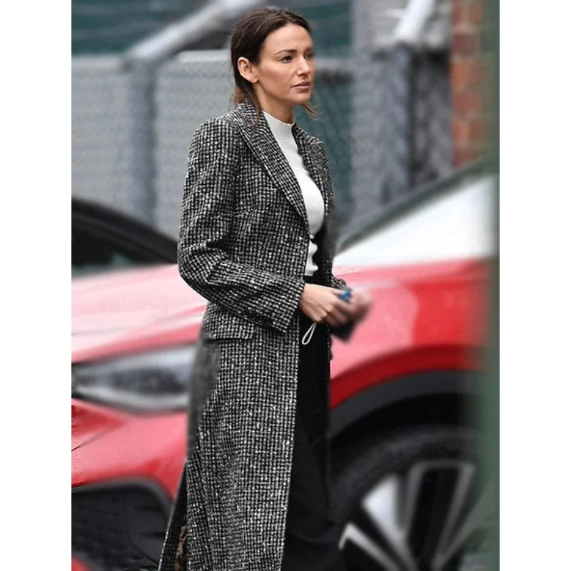 Michelle keegan clearance grey coat