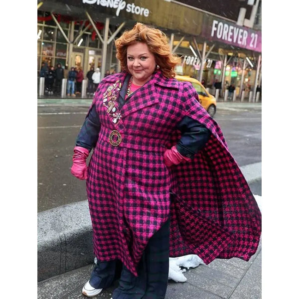 Genie Melissa McCarthy 2023 Plaid Cape Coat – Vintage Jacket
