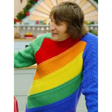 Noel Fielding Rainbow Jumper
