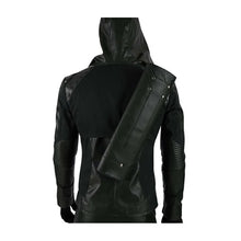 Green Arrow Stephen Amell S08 Hooded Jacket